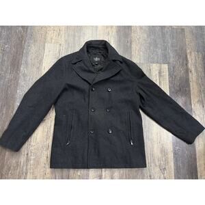 Towne by London Fog Peacoat Jacket Size Medium